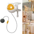 Interactive Electric Cat Toy with Bouncing Ball - Indoor Play for Cats - Yellow Teaser