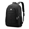 Miniatyrbillede 1 af 4: Tilbage til Skole Rygsæk Mænd Computer Business Skuldertasker Mandlige Rejse Fritid Studerende Laptop Rygsæk Black