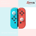 Miniatyrbild 3 av 5: Katt tass dynor analog tumgrepp skydd för Nintendo Switch Lite NS Joycon handkontroll spakskydd för Switch Joy Con joystickskydd Purple
