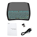 Miniatyrbild 1 av 5: Qwert Mini Trådlöst Rese-Tangentbord Bluetooth för iPad Pro 2020 8:e 7:e 6:e Tangentbord