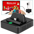 Miniatyrbillede 2 af 4: DOBE Docking Station Nintendo Switch Bærbar TV Oplader Stan