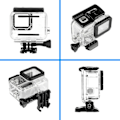 Miniatyrbild 2 av 5: Gopro Hero 7/6/5 Kamera Undervattens Vattentätt Skyddsfodral