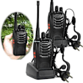Miniatyrbillede 1 af 4: Baofeng BF-888 Walkie Talkie UHF 400-470MHZ - 16CH 5W - Lang rækkevidde