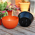 Miniatyrbilde 6 av 9: Blomsterpotte Hjem Hage Balkong Hengende Plantepotte Krok Kurv Hengende Potte Blomster Plantepotter Kaffe Medium Kaffe Middle Coffee