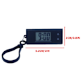 Miniatyrbillede 9 af 11: Stille ABS Digitalt Elektronisk Ur Studerende Eksamen Studie Bibliotek P Black One-size