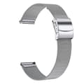 Til Garmin Venu 2S Milanese åndbar mesh-håndledsrem 18 mm urrem i rustfrit stål
