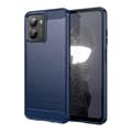 TPU-etui med børstet tekstur Blue For HMD Fusion