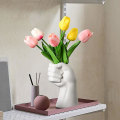 Miniatyrbild 4 av 4: Handformade Keramiska Blomvaser Innovativa Moderna Människokroppsvaser Lämpliga För Vardagsrum Sovrum