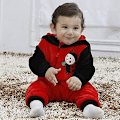 Miniatyrbild 3 av 5: Reedca Toddler Dinosaur Kostym Barn Söt Huvad Onesie Djurkostym Halloween ladybug 12-18 Months