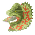 Miniatyrbilde 2 av 4: Deluxe Dinosaurkostyme for barn til jule-dinosaurutkledningsfest L