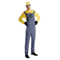 Miniatyrbillede 2 af 3: Voksne Børn Grusomme Mig Minion Kostume Halloween Kostumer Minion Kostume, Scene COS Performance Kostumer Herre M Mens