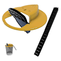 Miniatyrbild 3 av 4: Humant Råttfälla med Automatisk Återställning - Flip Bucket Lockfälla - Snabb, Effektiv, Hygienisk och Säker - Fångare för Råttor