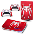 Miniatyrbillede 1 af 2: PS5 Sticker Skin til Playstation 5 (disk version) konsol og Co Redspider