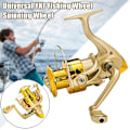 Miniatyrbild 2 av 4: 5.2: 1 Höghastighets Fiske Rulle Metallspole Ficka Litet Hjul Mini Storlek Spin Fiske Rullar Spin Hjul YKF 7000