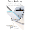 Pikkukuva 4 / 4: Dust Wizard Moppi Puhdistustyökalusarja 360 astetta pyörivä laatta marmorilattia yhteensopiva koti keittiön kanssa 2pcs Mop Cloth