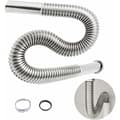 TRIOM Sink Siphon, Sink Drain Pipe, Bathroom Sink Siphon, U-shaped Chrome Siphon, Bathroom Accessories for Sinks and Washbasins