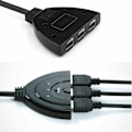Miniatyrbillede 2 af 3: 3 HDMI Port Switch Switcher Splitter Kabel Vælger Hub Box HDTV 1080p Xbox Ps4