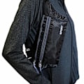 Miniatyrbillede 5 af 5: Praktisk Holdbar Taljetaske Maven Taske Crossbody Taske Løbetaske - Sort sort black
