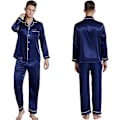 Miniatyrbillede 3 af 4: Herre Plus Size Forår Og Sommer Pyjamas, Langærmet Løs S
