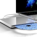 Miniatyrbild 1 av 4: Type-C CD-DVD-RW-enhet/brännare kompatibel med extern MAC-laptop (SILVER)