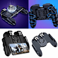Pikkukuva 1 / 5: Kuuden sormen matkapuhelinpeliohjain Joystick-jäähdytystuuletin Gamepad, yhteensopiva Pubg:n kanssa