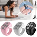 Trådløs Bluetooth mobil sidecontroller Tiktok fjernbetjening rosa
