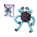 Miniatyrbild 1 av 5: Vriden och Deformerad Robot Rolig Fidget Spinner Sensorisk Leksak Blue