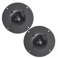 Par 4\" silkdome-diskanthögtalare, 8 Ohm 60W Hi-Fi diskant-högtalare för hemmabruk och sändning Black