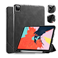 Pikkukuva 1 / 4: Suojakotelo iPad Mini 5, Mini 4, iPad Pro 11 2020/2018, iPad Air 4 10.9 -malleille Black iPad Pro 11 2020