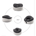 Miniatyrbild 4 av 4: Ny Rese U-formad Kudde, Memory Foam, Cervical Kudde, Långsam R light gray