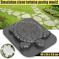 Pikkukuva 1 / 4: Puutarhakilpikonna Muotti Tortoise Laattamuotti Polkukivien ja Polkujen Tekemiseen
