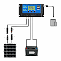 Miniatyrbillede 2 af 5: Solar Opladningscontroller