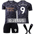 Miniatyrbilde 1 av 6: Barn/Voksen 22 23 VM Arsenal fotballdrakt sett g jesus-9 #26 g jesus-9