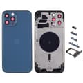 Miniatyrbilde 1 av 5: [LCS]For iPhone 12 Pro Max Bakbatterideksel+Midtplateramme+Sideknapper, EU-versjon Multicolor Pacific Blue