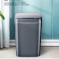 Miniatyrbild 2 av 3: Smart Induktionsstyrd Touch-Soppa, Självförslutande Självbytande Sopsäck, Automatisk Öppning av Lock för Three-mode Black 16L