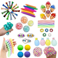 Miniatyrbild 2 av 4: Tik Tok Fidget Sensoriska Leksaker Fidget Leksaker Paket Tryck Bubbla Pop Leksak Stress Ångest Lindring Leksaker Set För D