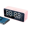 Pikkukuva 5 / 5: Langaton Bluetooth-kaiutin FM-radio Äänentoistolaatikko Pöytäkello White