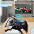 Miniatyrbild 4 av 5: För Nintend För Wii U Pro Controller Usb Klassisk Dubbel Analog Stöd Bluetooth Trådlös Fjärrkontroll För Wiiu Pro U Gamepad White-2