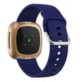Silikonarmband Versa 3/Fitbit Sense - Mörkblå Mörkblå DarkBlue M\u00f6rk Bl\u00e5
