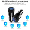 Miniatyrbillede 7 af 10: [LCS]USB Hurtigoplader Bil Type C PD Hurtigopladning Telefonadapter Til iPhone