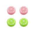 Miniatyrbilde 1 av 5: Rosa sakura katt silikon analog tommelspak grep caps for Nintendo Switch/Lite NS Joycon kontroller spaker cap for Joy Con deksel Fruit4rg