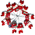 Miniatyrbild 1 av 3: 3m Snögubbe Jul Ljusslinga 20 LED Fairy Strings Dekoration SNOWMAN