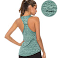 Miniatyrbilde 3 av 6: Yoga T-skjorter Dame Sports Tank Top Atletisk Fitness Sports Tank Topper Lilla S Purple