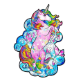 Miniatyrbillede 1 af 5: Unik Form Træpuslespil Jigsaw DIY Hjernetræning Pædagogisk Legetøj Unicorn A3