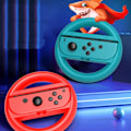 Pikkukuva 3 / 4: 2 kpl Vasen ja oikea Nintendo Switch -lisätarvikkeille Racing-ohjauspyöräohjain Joycon-kahvan pidike