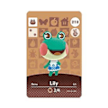 Miniatyrbillede 1 af 2: NFC Spillekort til Animal Crossing, Kompatibel med Wii U - 218 Lily