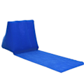 Miniatyrbilde 2 av 4: Oppblåsbar Strandstol Madrass Pute PVC Myk Fritidsstol Sete For Camping Utendørs Blue