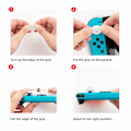 Pikkukuva 3 / 5: 4 kpl Silikonisia Kissan Tassu JoyCon Peukalo-otetta, Joystick Suojaus Yhteensopiva