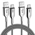 Miniatyrbillede 1 af 5: [LCS]USB Type C-opladerkabel [1m+2m] USB-C & USB-A 3.0-kabel til...