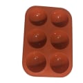 Miniatyrbillede 1 af 4: Silikone Kageform Halv Kugle Bageform Isterning Chokolade Gelé Lys DIY Silikone Bakke Bageværktøj Køkkentilbehør